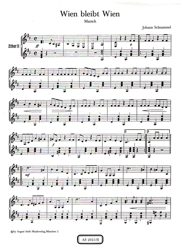 Wien bleibt Wien - Marsch