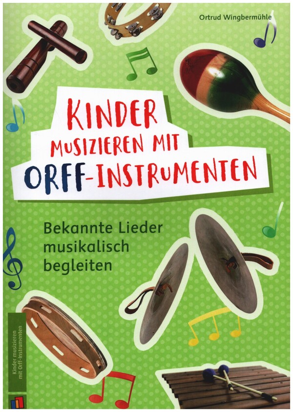 Kinder musizieren mit Orff-Instrumenten