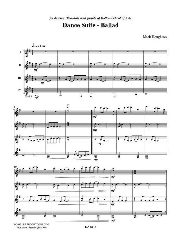 Dance Suite - Ballad