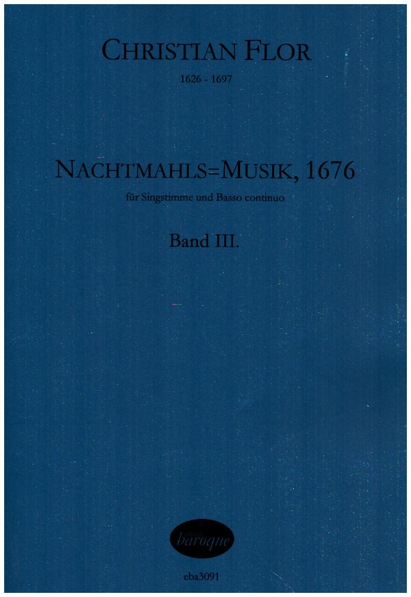 Nachtmahls=Musik, 1676 Band 3