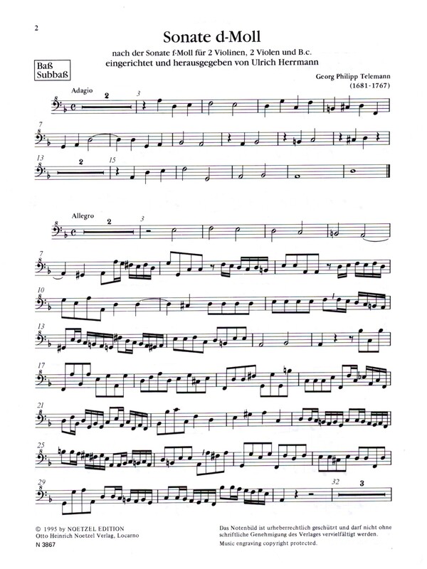 Sonate d-Moll