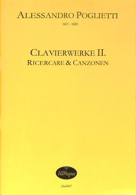 Clavierwerke Band 2 - Ricercare und Canzonen