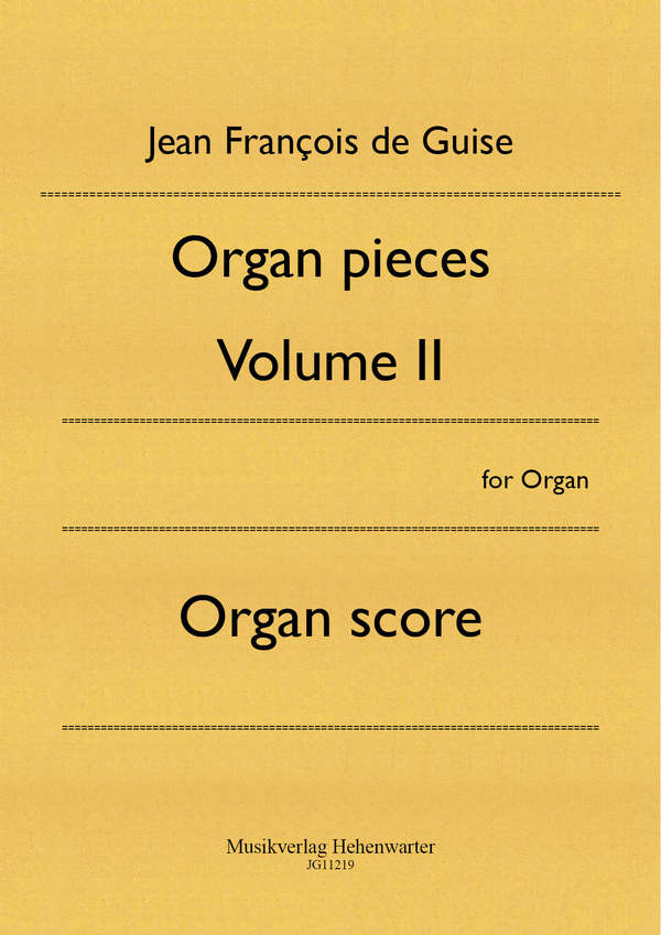 Organ pieces vol.2 op.12 no.19-29