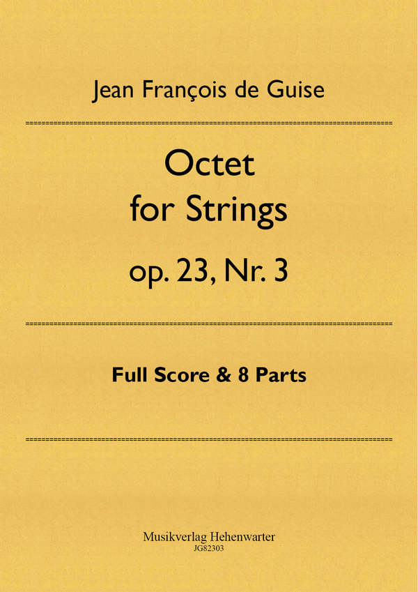 Octet for Strings op.23 Nr.3