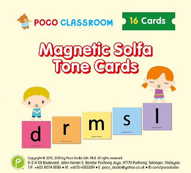 Poco Magnetic Solfa Tone Cards