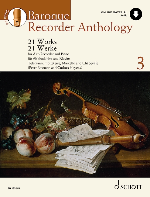 Baroque Recorder Anthology vol.3 (+Online Audio)