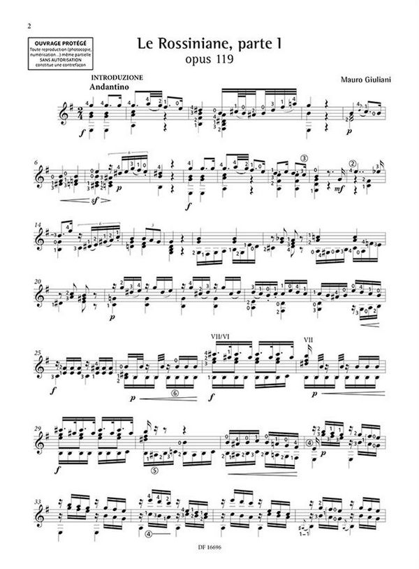 Le Rossiniane op.119-124