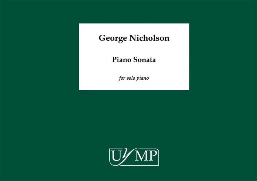 George Nicholson, Piano Sonata