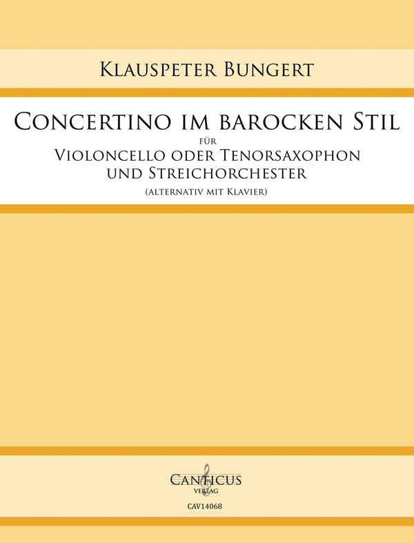 Concertino im barocken Stil