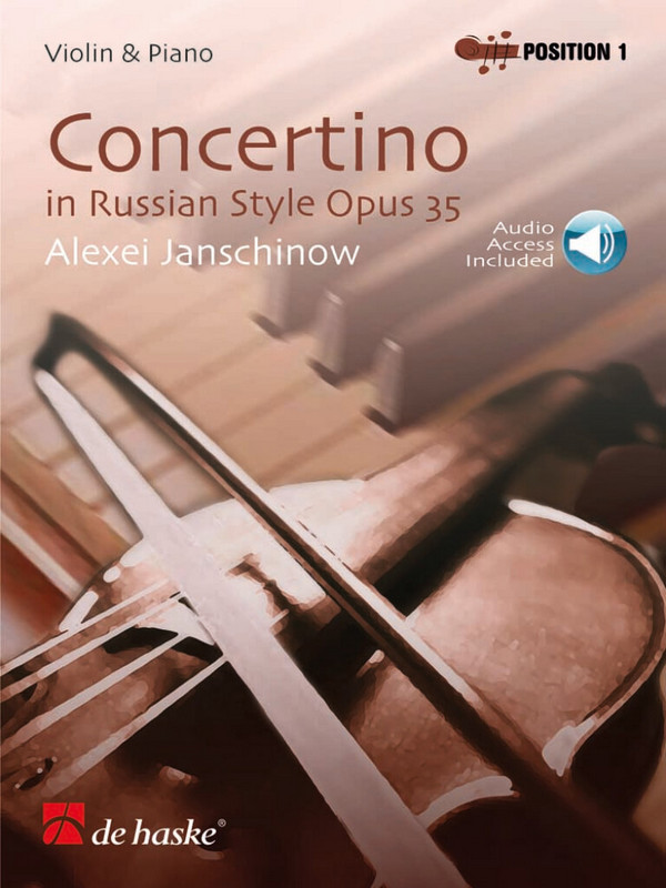 Concertino in Russian Style a-Moll op.35 (+Online Audio)