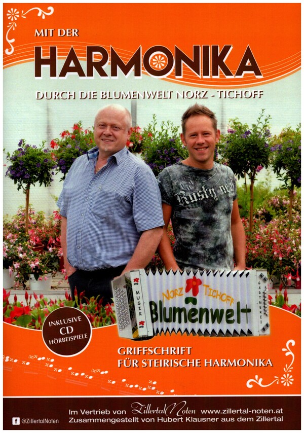 Mit der Harmonika durch die Blumenwelt Norz-Tichoff (+CD)