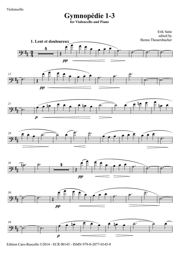 Gymnopédie 1-3
