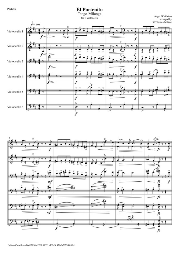 El Portenito (Villoldo) - Flor Amaroso (Callado)