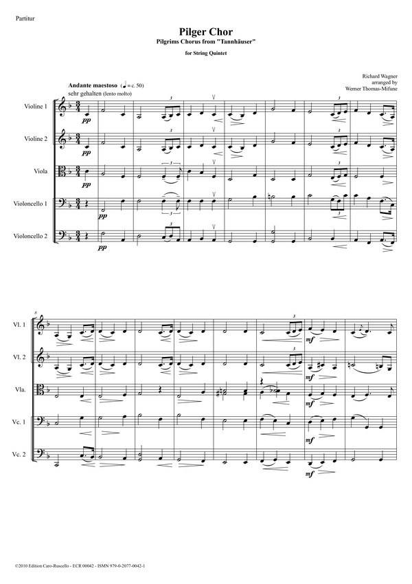 Pilger Chor aus 'Tannhäuser'