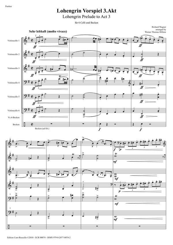Lohengrin Prelude to Act 2