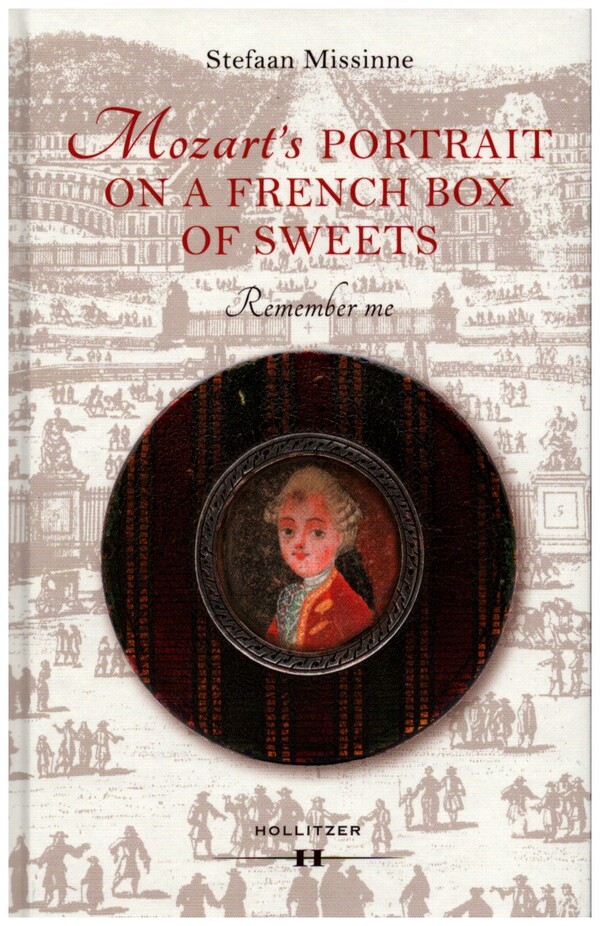Mozart's Portrait on a french box of Sweets