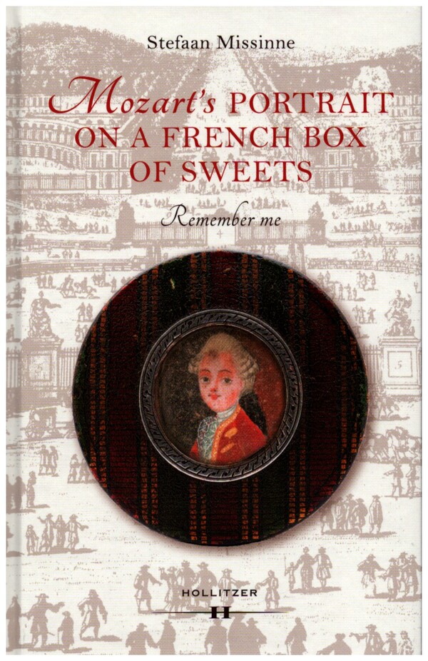 Mozart's Portrait on a french box of Sweets 