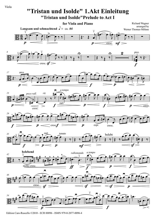 Tristan und Isolde 1. Akt Einleitung