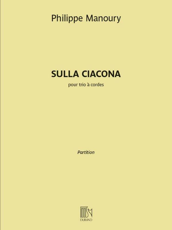 Sulla Ciacona