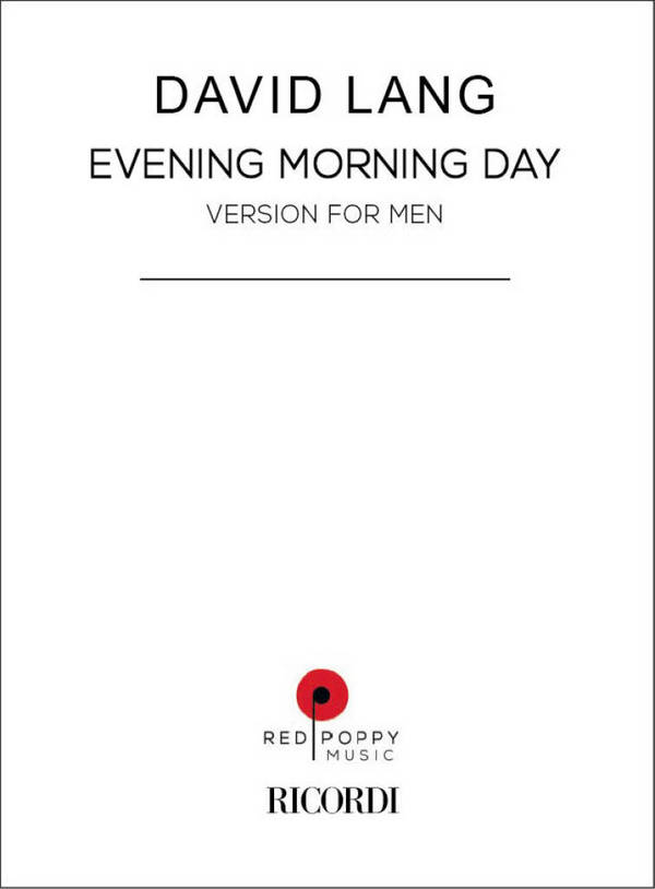 Evening morning day