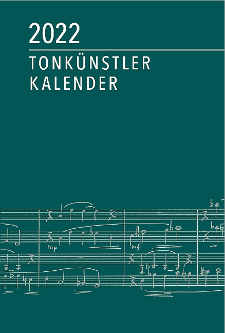 Tonkünstlerkalender Classic 2022