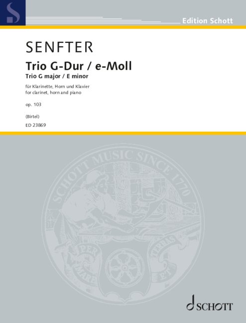 Trio G-Dur/e-Moll op. 103