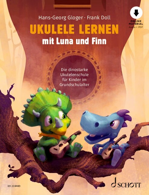 Ukulele lernen mit Luna und Finn (+Online-Audio)