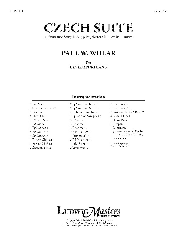 Czech Suite (c/b cond sc)