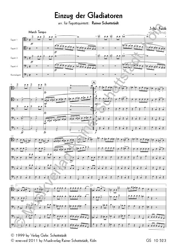 Einzug der Gladiatoren