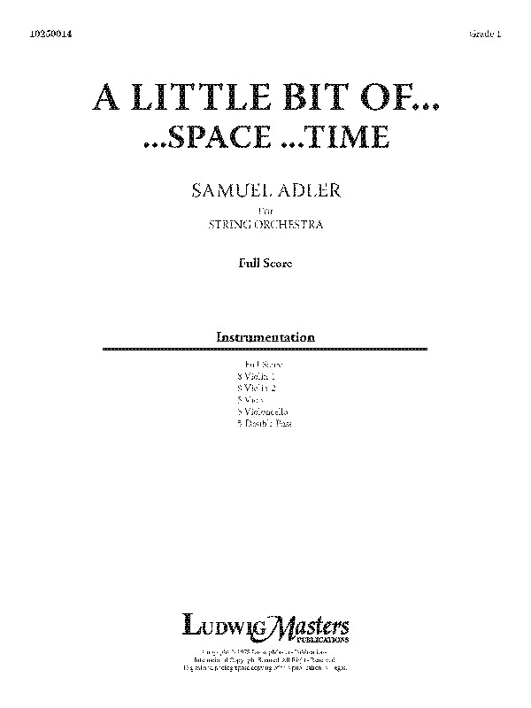 A Little Bit Of Space Time (s/o sc)