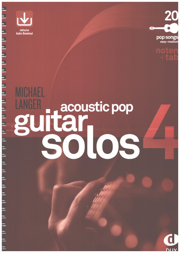 Acoustic Pop Guitar Solos vol.4 (+Online Audio)