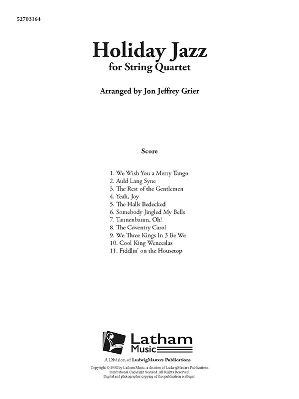 Holiday Jazz (s/o sc)