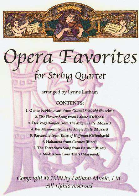 Opera Favorites for String Quartet