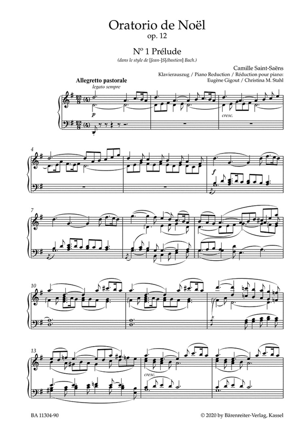 Oratorio de Noël op.12