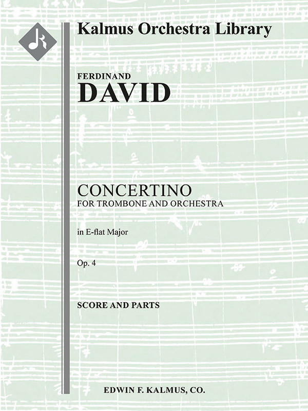 Concertino for Trombone, Op. 4 (f/o)