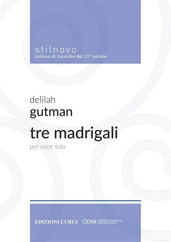 EC12152 Delilah Gutman, Tre Madrigali