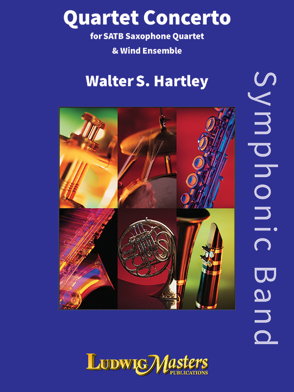 Quartet Concerto (SATB Sax/Wind Ens SC)