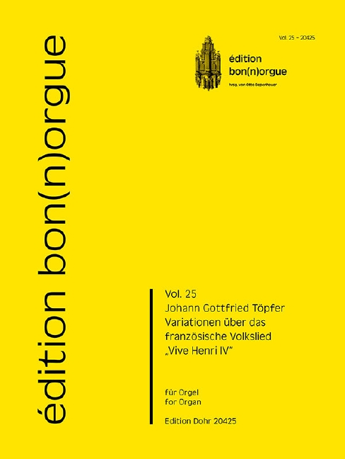 Variationen über das französische Volkslied "Vive Henri IV"