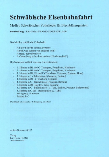 Schwäbische Eisenbahnfahrt