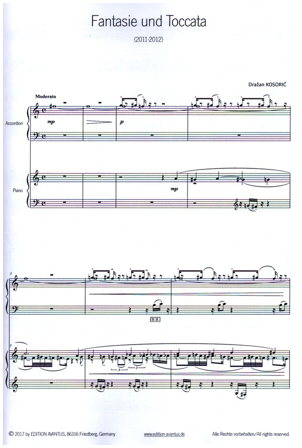 Fantasie und Toccata