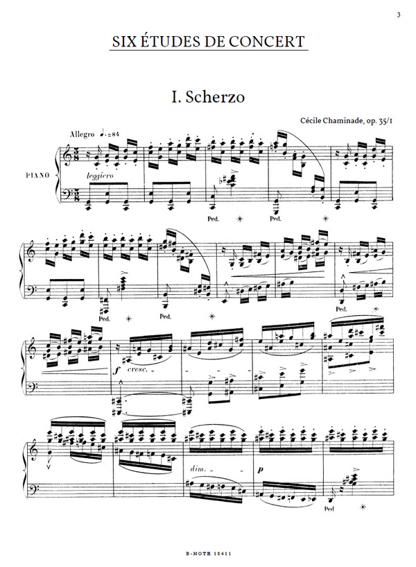 6 Etudes de Concert für Klavier op. 35