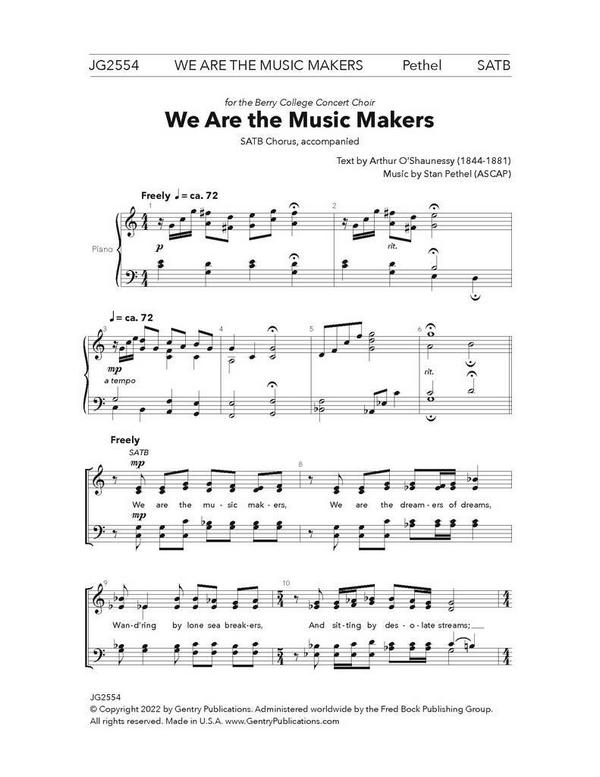 We Are the Music Makers