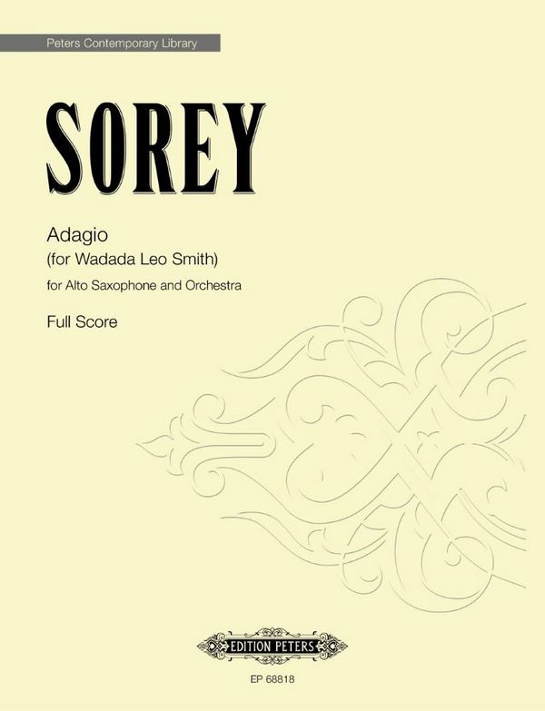 Adagio (for Wadada Leo Smith) (score)