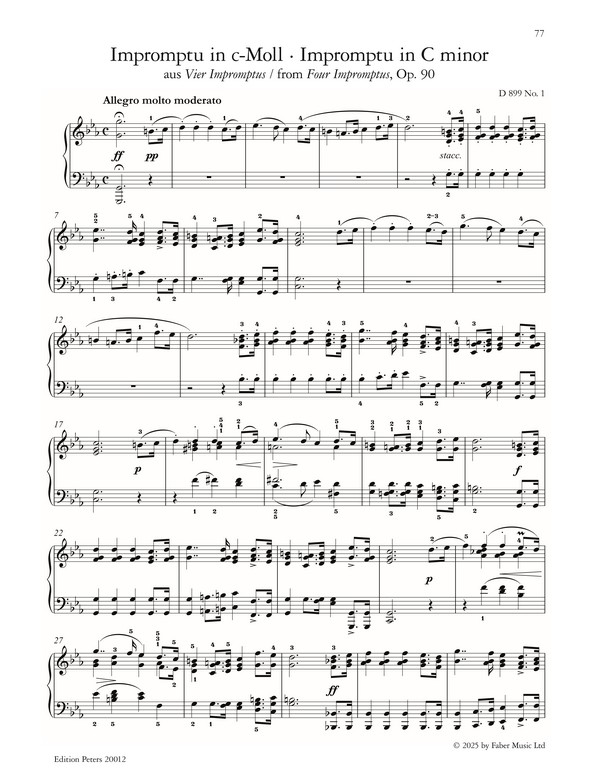 Schubert: Meisterwerke am Klavier