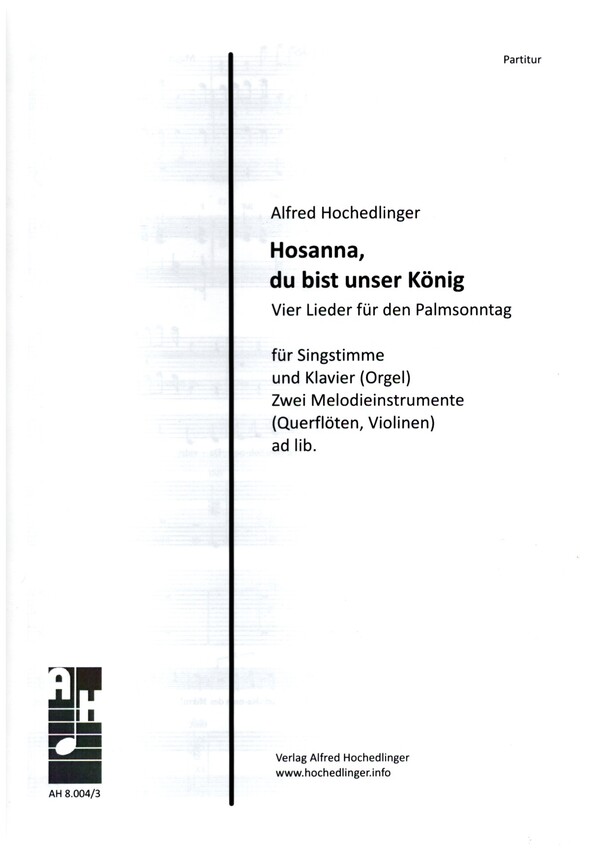 Hosanna, du bist unser König