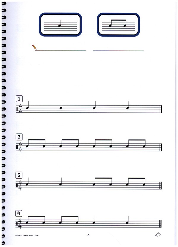 Step by Step on Drums Band 1