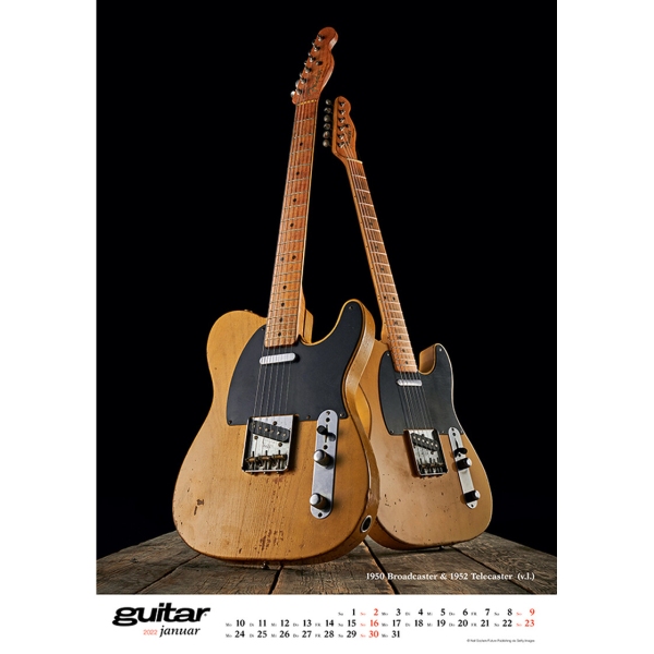 Guitar Fender Kalender 2022