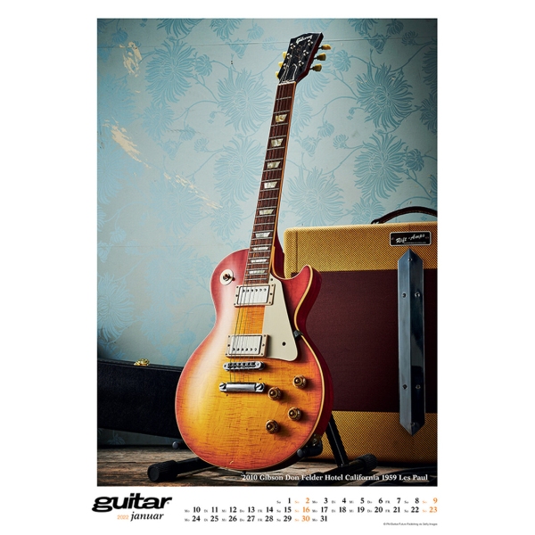 Guitar Gibson Les Paul Kalender 2022