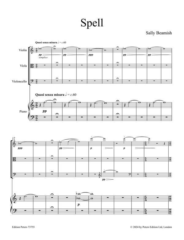 Spell (Score and Parts)
