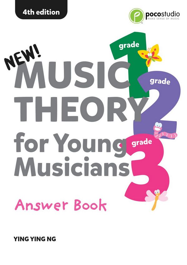 Music Theory for Young Musicians  Answer Book 4ED G1-3